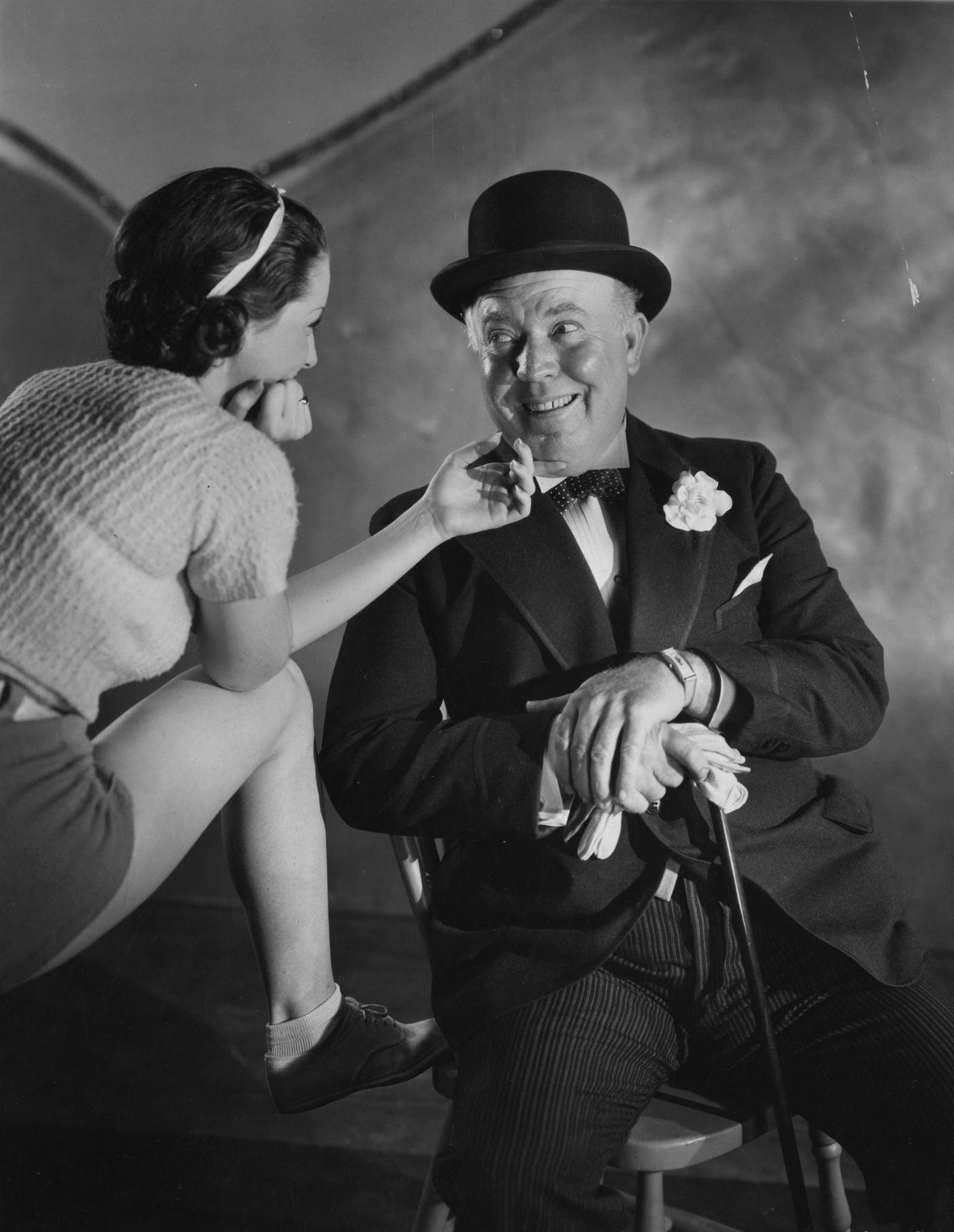 Guy Kibbee Stars In A Scene From The Warner Brothers Musical 'Forty-Second Street' Or '42Nd Street'.