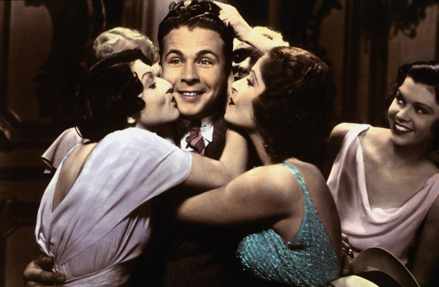 Lloyd Bacon , Dick Powell, Ruby Keller, Stichwort: Glückwunsch, Gratulation, Erfolg, Kuss.