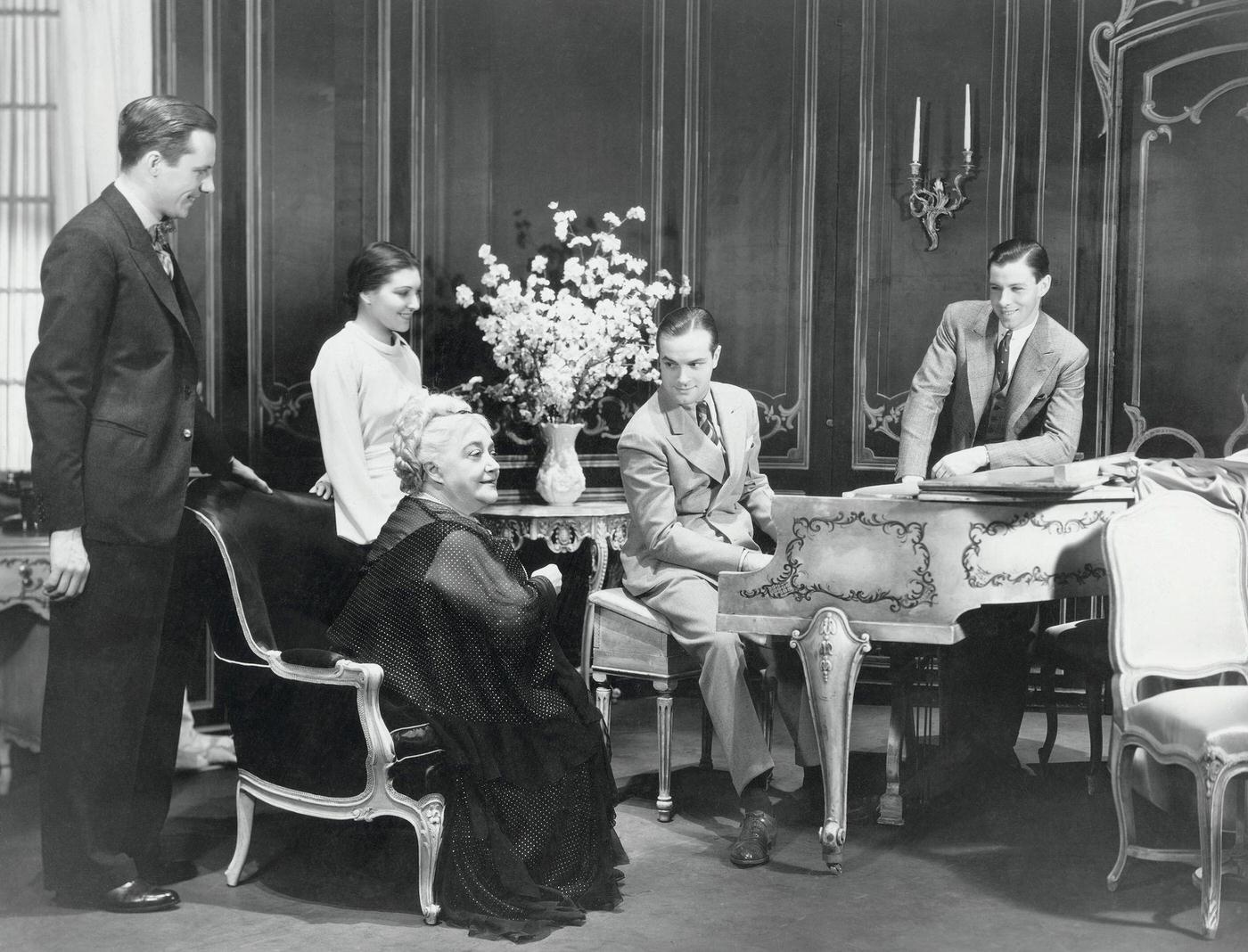 Bob Hope, Tamara, Fay Templeton, And George Murphy