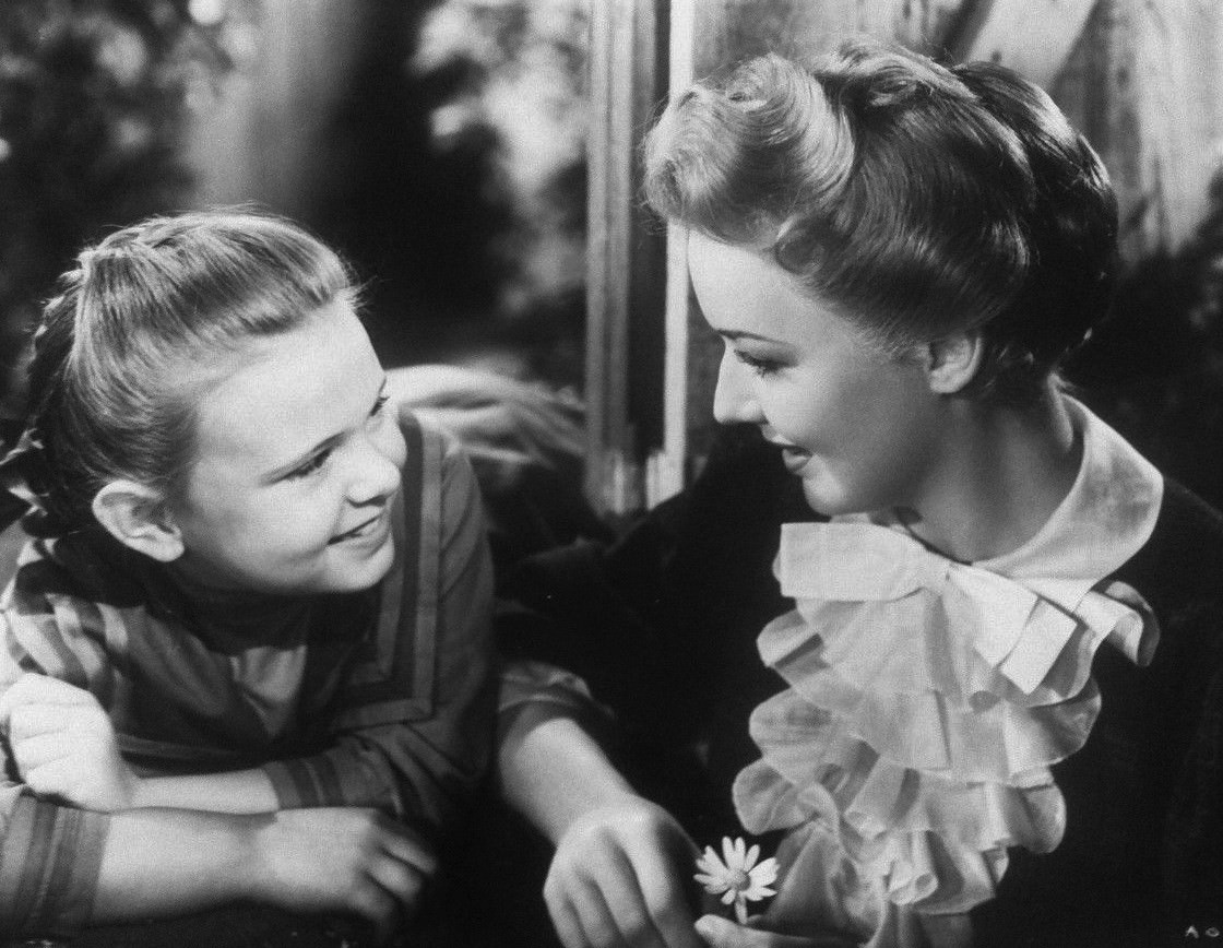Anne Shirley And Joan Carroll In Anne Of Windy Willows, 1940