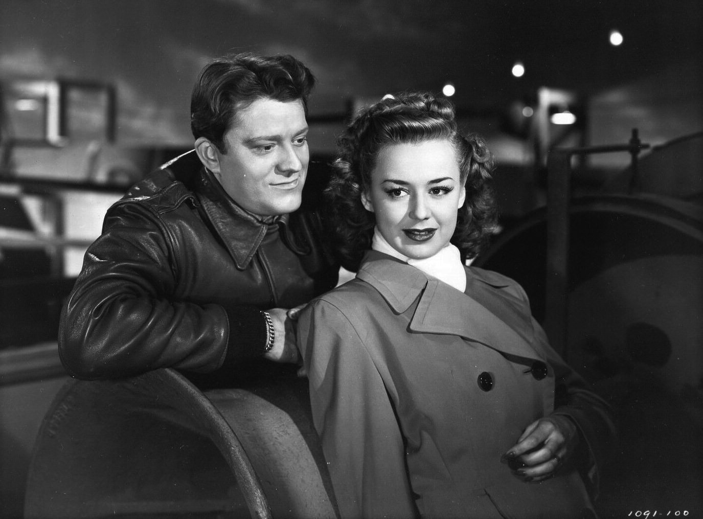Anne Shirley And Michael O'Shea In Man From Frisco, 1944