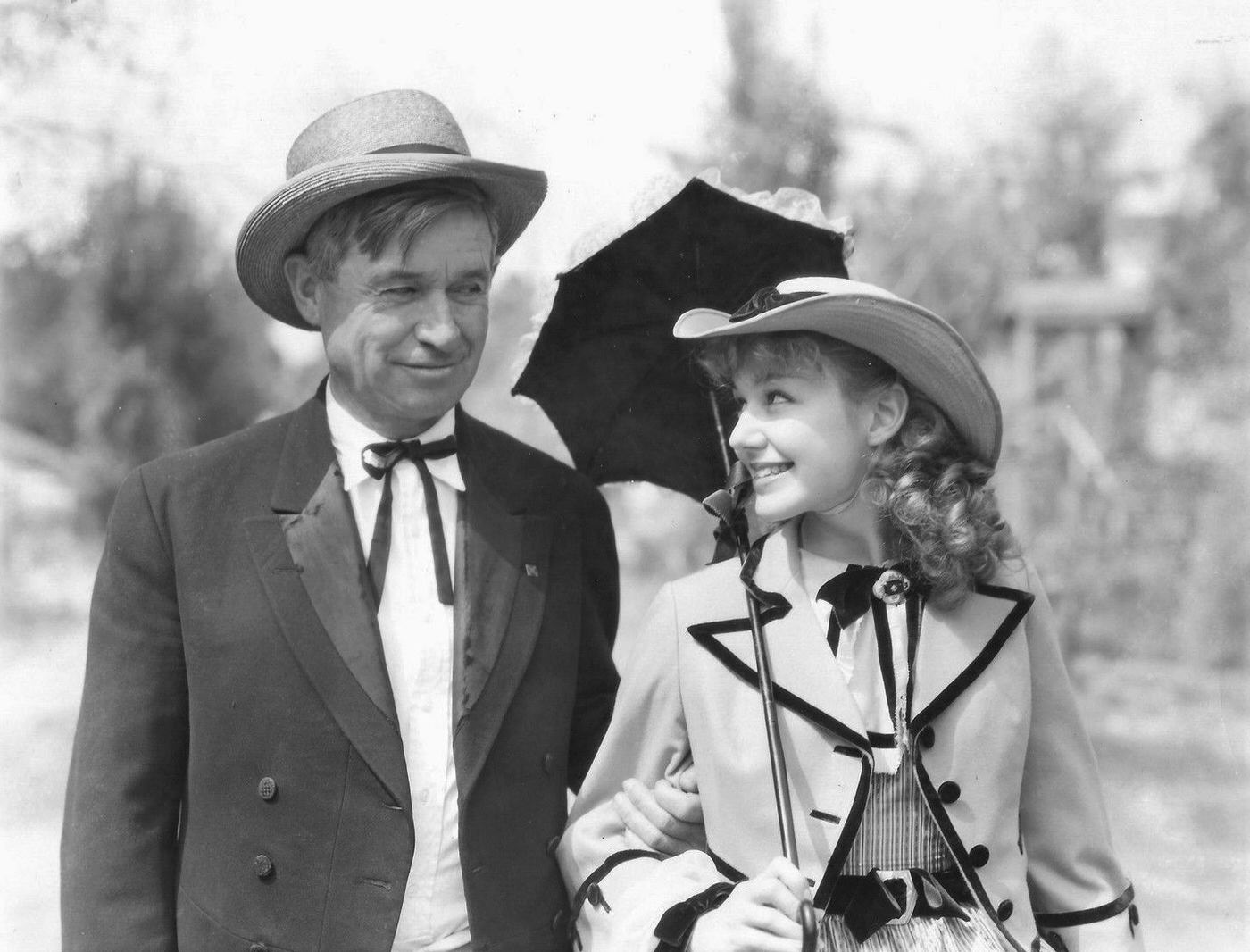 Anne Shirley And Will Rogers In Steamboat Round The Bend, 1935