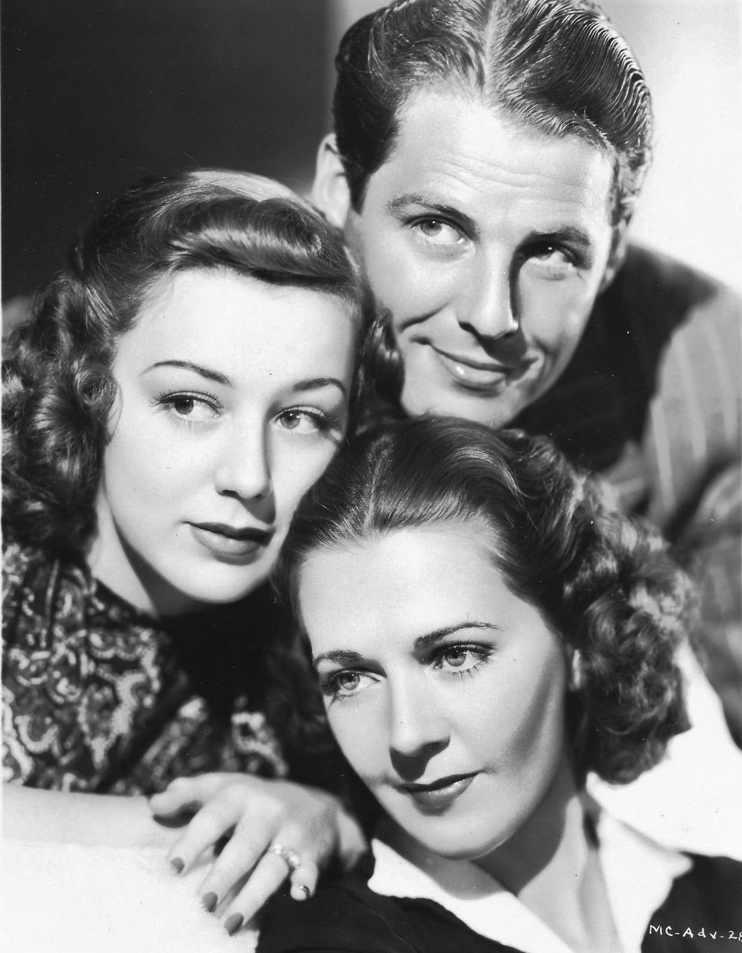 Anne Shirley, James Ellison And Ruby Keeler In Mother Carey'S Chickens, 1938