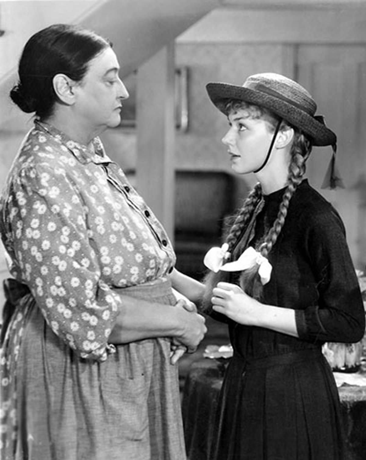 Anne Shirley And O.p. Heggie In Anne Of Green Gables, 1934