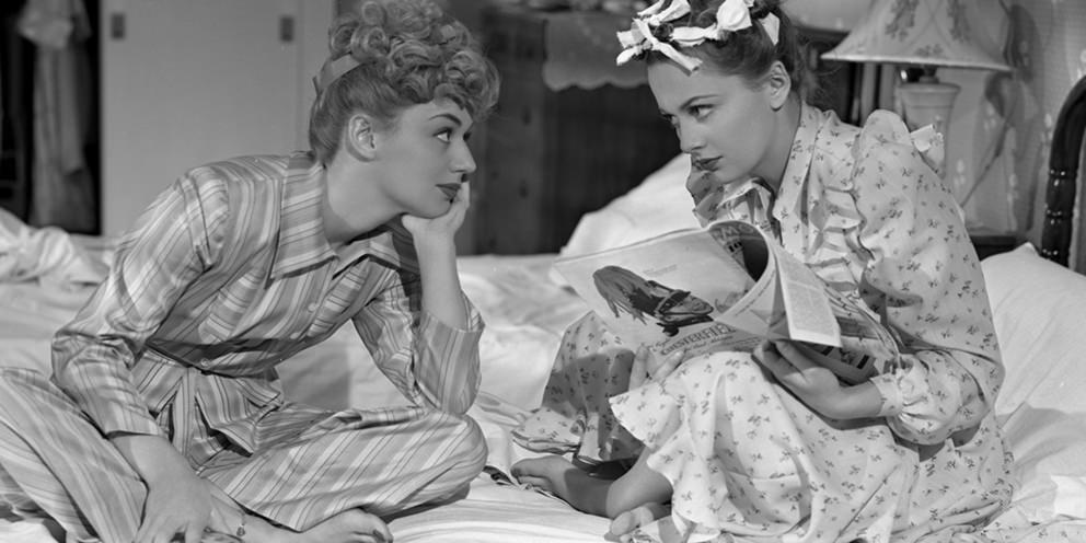 Anne Shirley And Olivia De Havilland In “Government Girl, 1943”