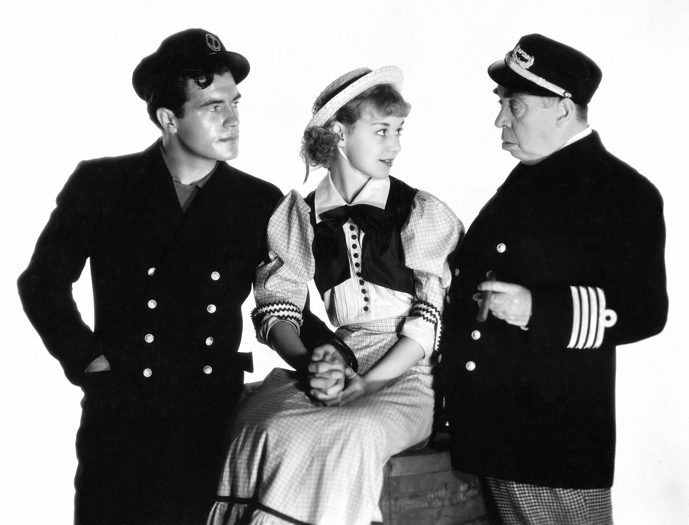 Anne Shirley, John Mcguire, And Irvin S. Cobb In Steamboat “Round The Bend, 1935”
