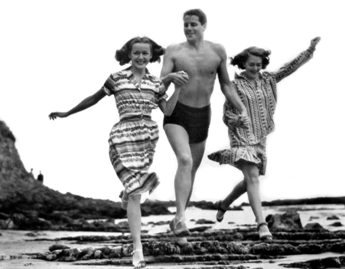 Anne Shirley, James Ellison And Ruby Keeler In “Mother Carey'S Chickens, 1938”