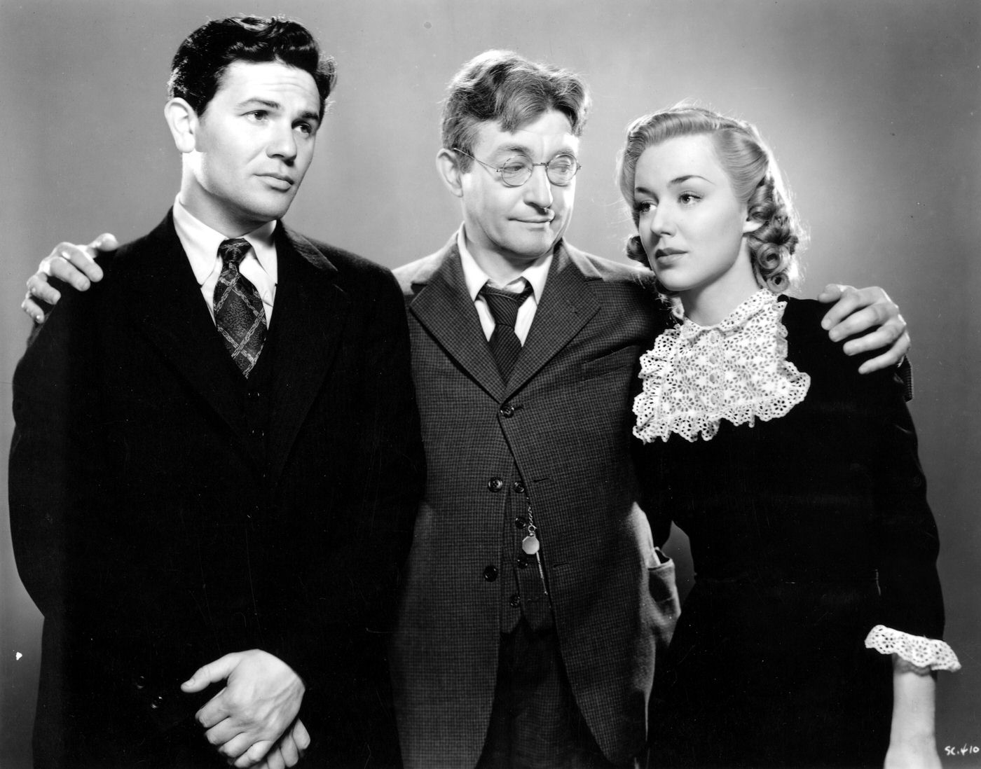 Anne Shirley, John Garfield, And Claude Rains In Saturday'S Children, 1940