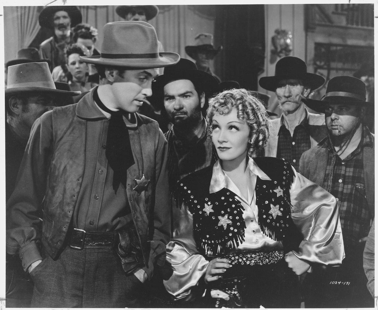 Scene From Destry Rides Again