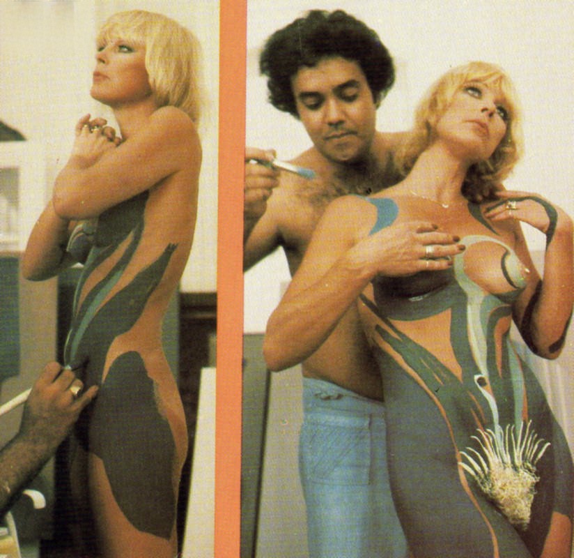 Elka Sommer Posing For Playboy.