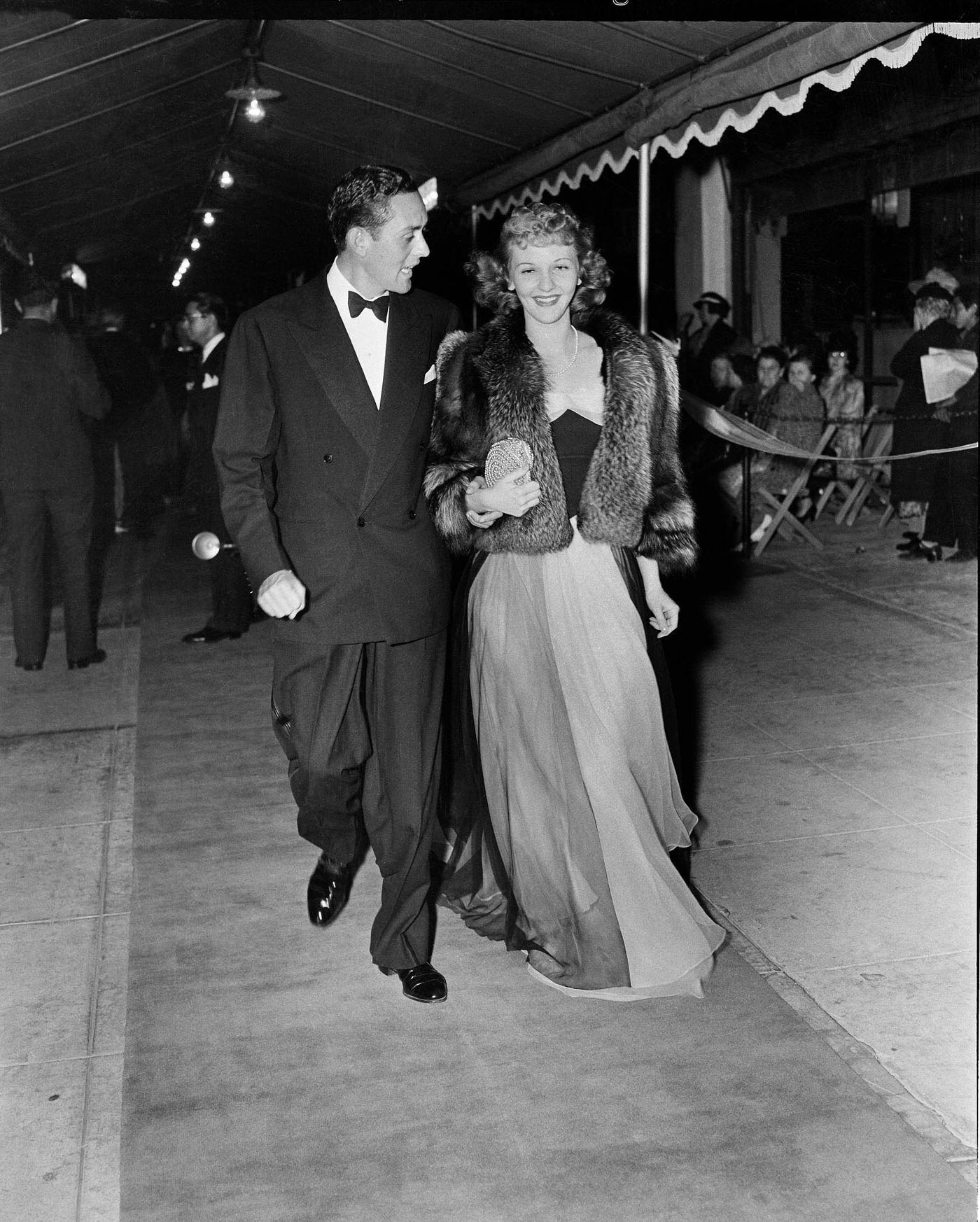 Mary Martin And Producer Richard Halliday Attend An Event In Los Angeles, California.