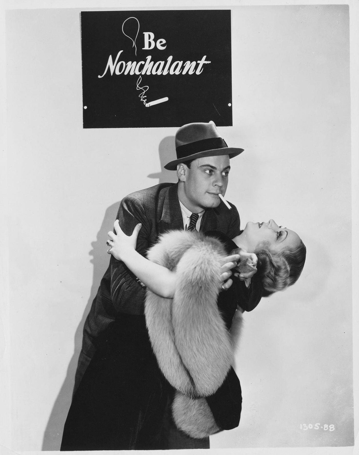 Norman Foster And Carole Lombard.