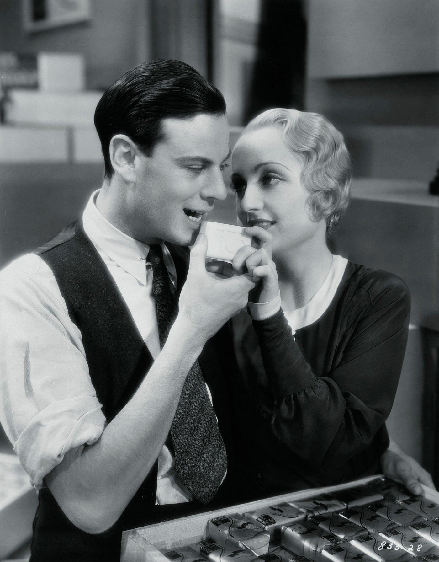 Mary Martin In Straw Hat Singing W. Actor Myron Mccormack And Other Sailors During Performance Of South Pacific