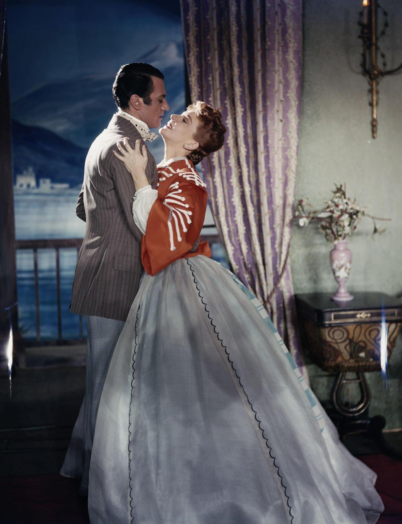Mary Martin In A Scene From The Stage Musical 'Pacific 1860'
