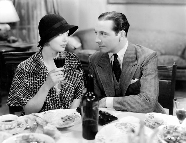 Ricardo Cortez And Loretta Young In Midnight Mary (1933)