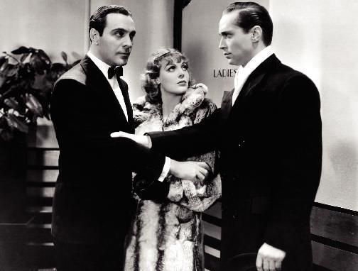 Ricardo Cortez, Franchot Tone, And Loretta Young In Midnight Mary (1933)