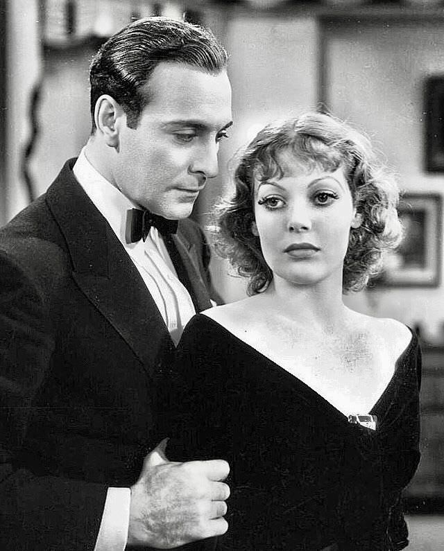 Ricardo Cortez And Loretta Young In Midnight Mary (1933)