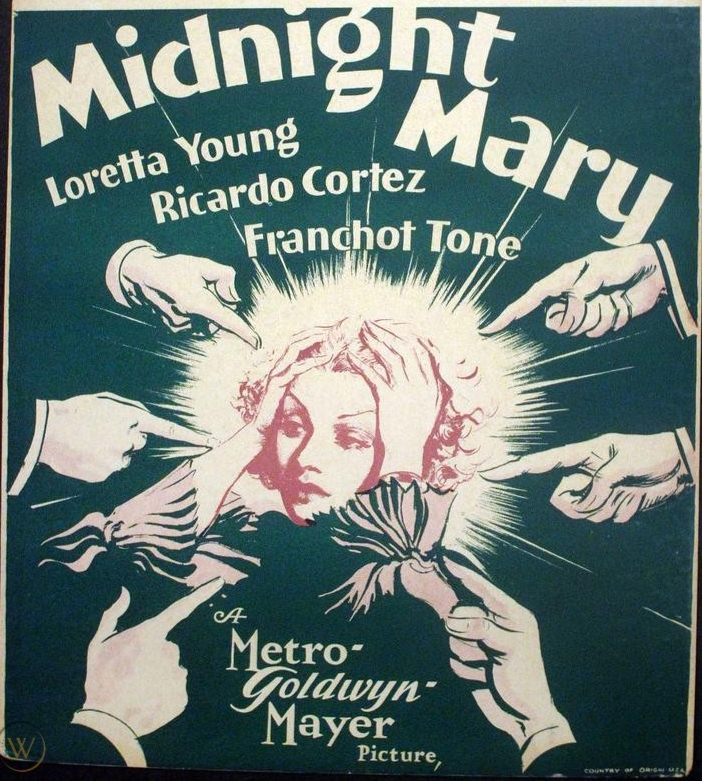 Loretta Young In Midnight Mary (1933)