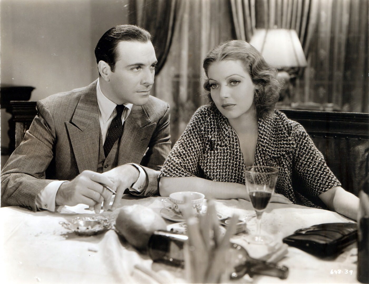 Ricardo Cortez And Loretta Young In Midnight Mary (1933)