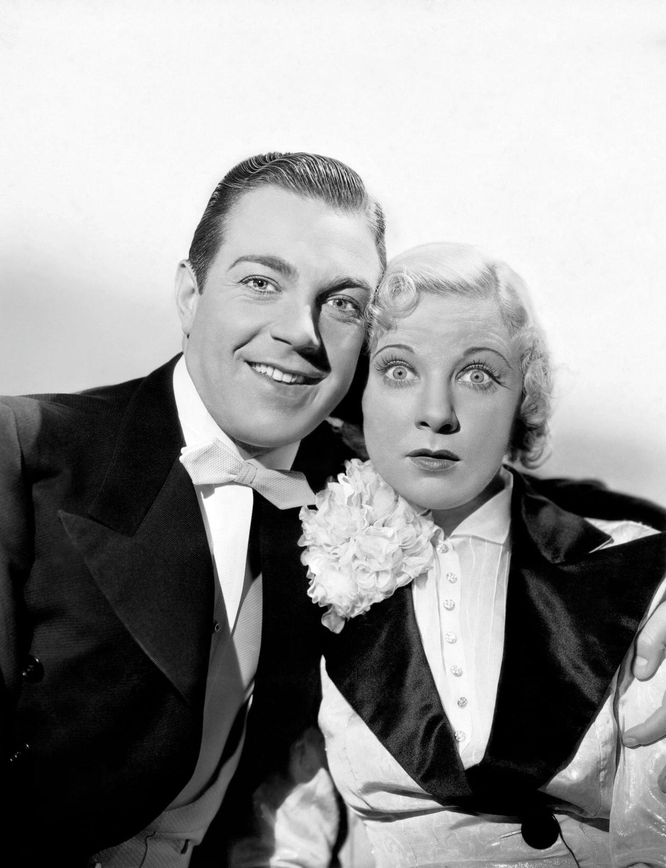 Una Merkel And Henry Wadsworth In A Scene From The Movie &Amp;Quot;Evelyn Prentice&Amp;Quot;