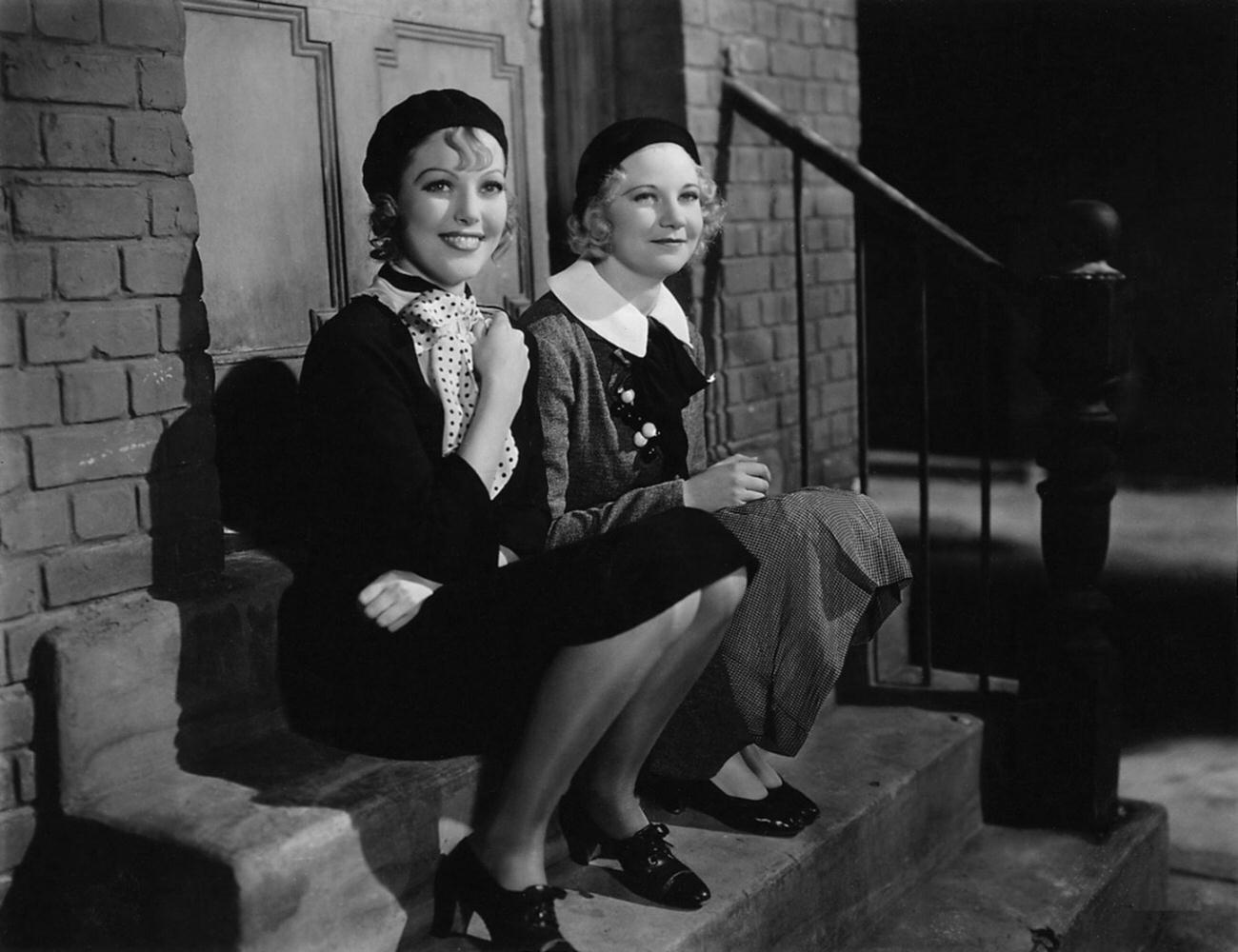 Loretta Young And Una Merkel In A Scene From The Movie &Amp;Quot;Midnight Mary&Amp;Quot;