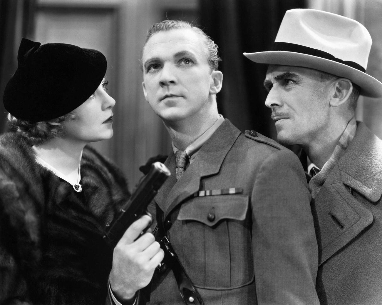 Una Merkel, Lee Tracy, And James Gleason