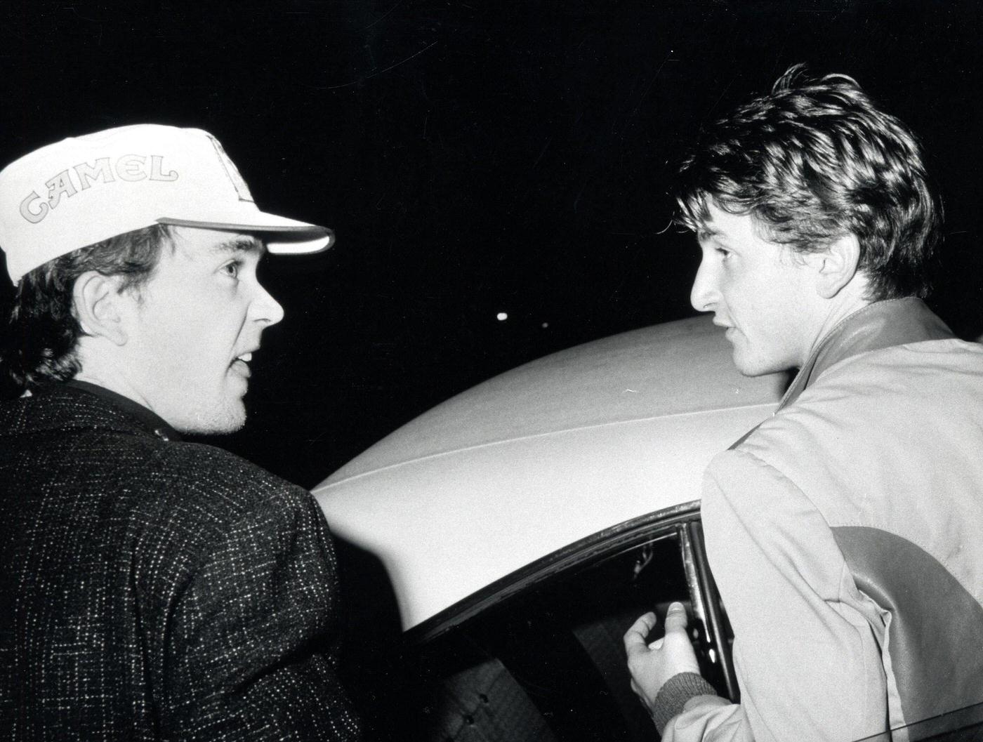 Sean Penn With Timothy Hutton