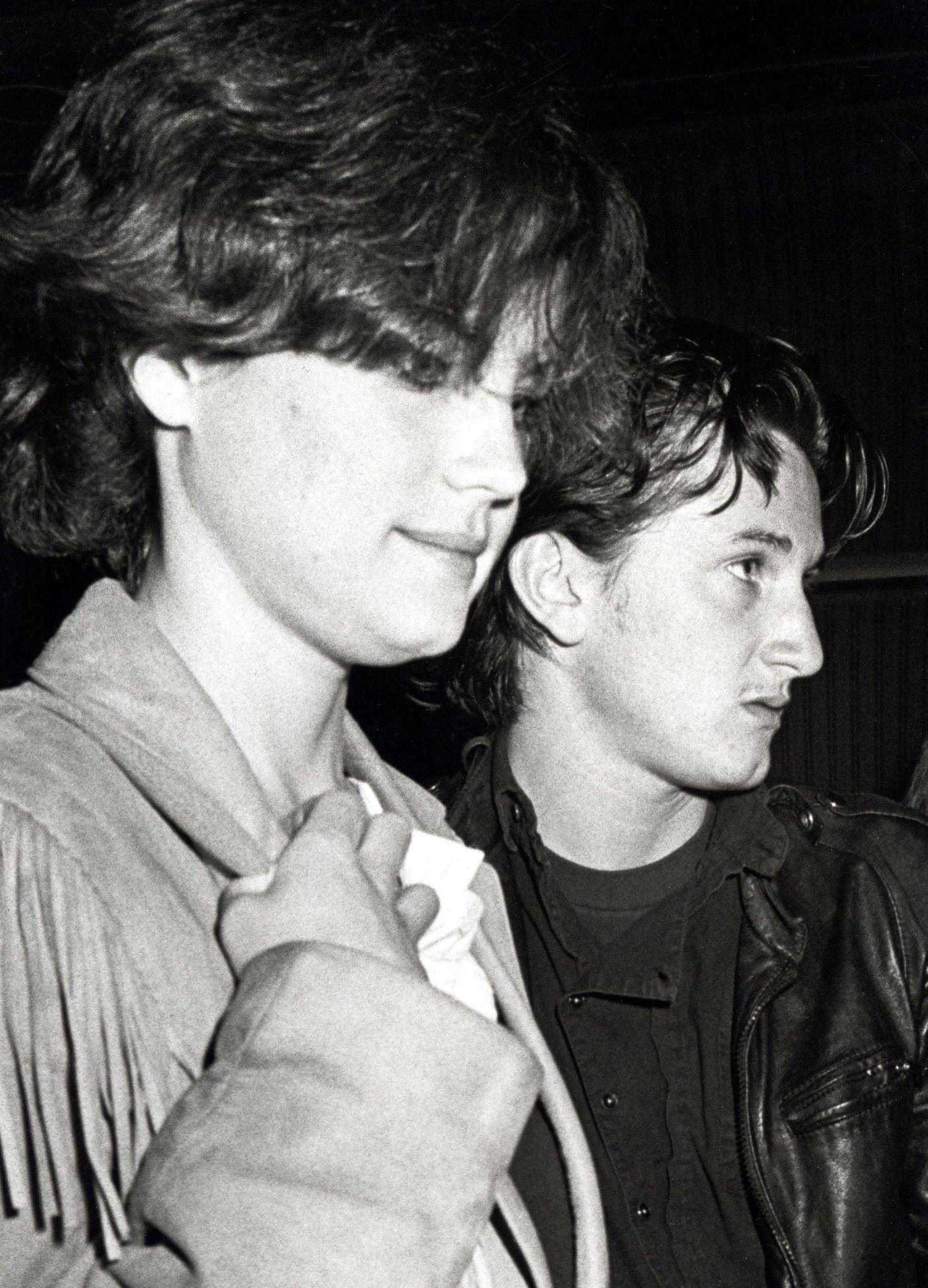 Elizabeth Mcgovern And Sean Penn At The Samuel Goldwyn Theater In Beverly Hills, California