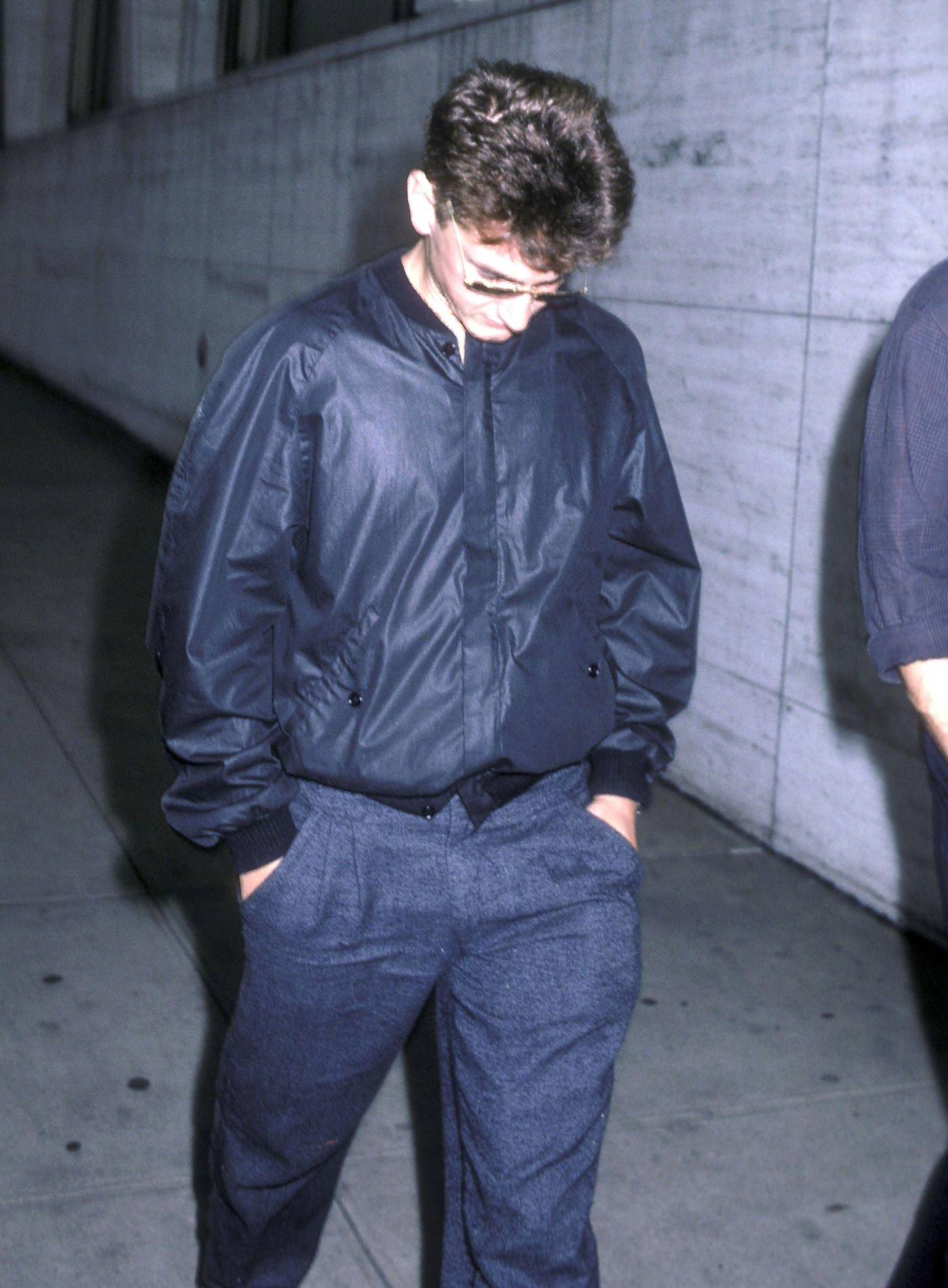 Young Sean Penn On August 20, 1986 Breaks From Rehearsals For The Lincoln Center Workshop Production Of &Amp;Quot;Goose And Tomtom&Amp;Quot; At The Mitzi E. Newhouse Theatre, Lincoln Center.