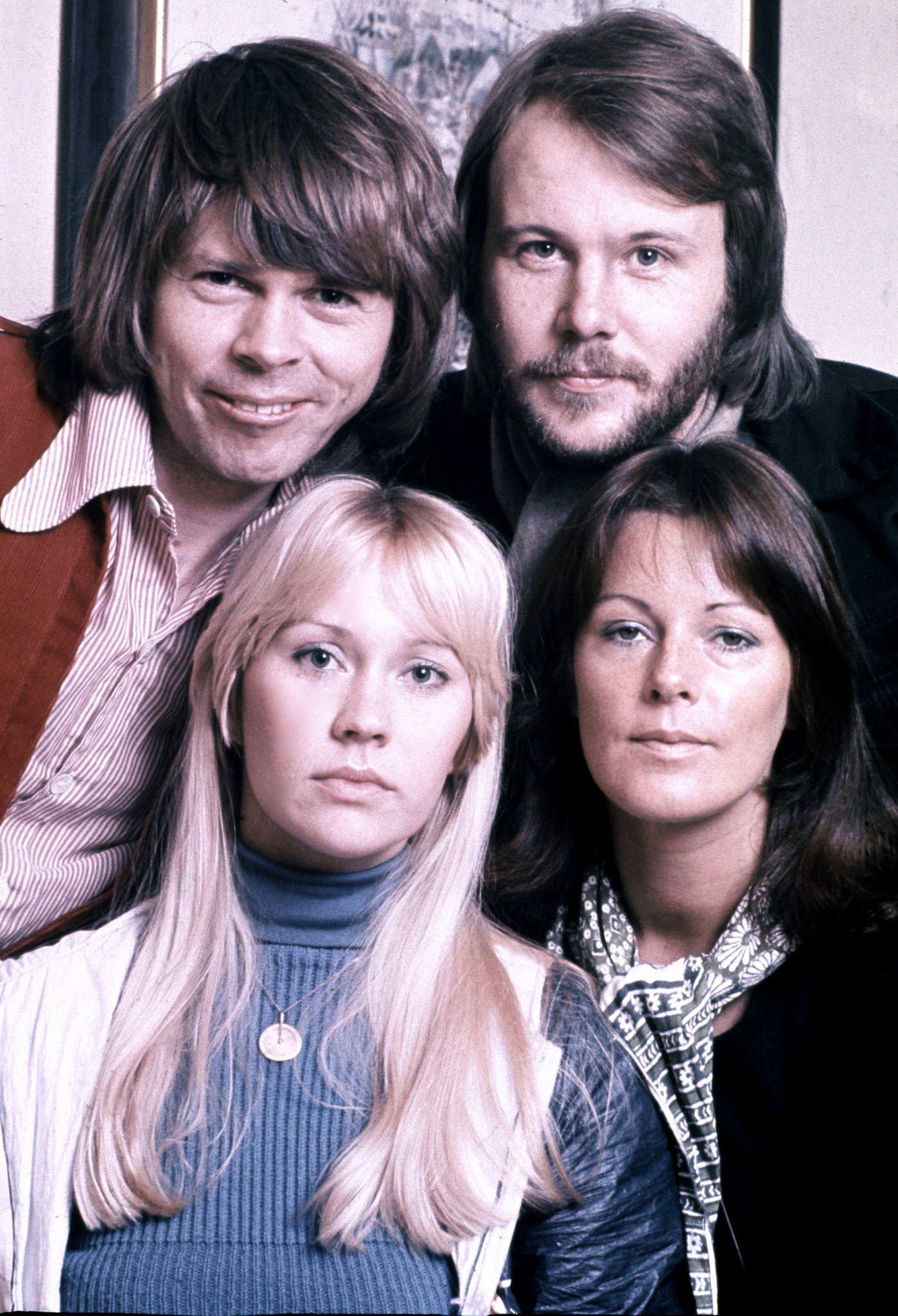 Abba In Stockholm, April 1976.