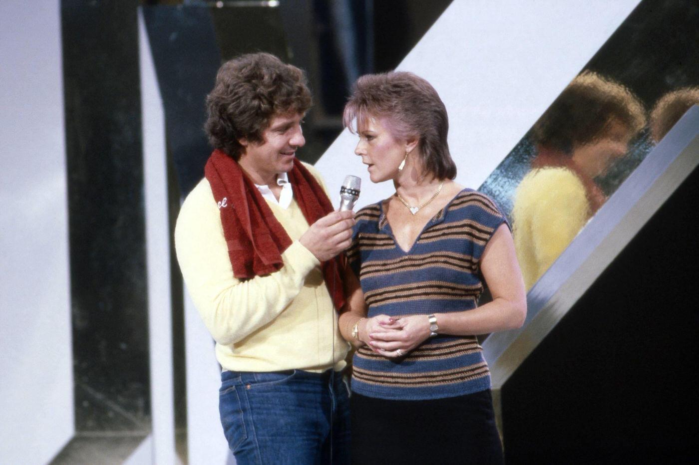 Frida (Anni-Frid Lyngstad) Of Swedish Pop Band Abba, Germany 1982