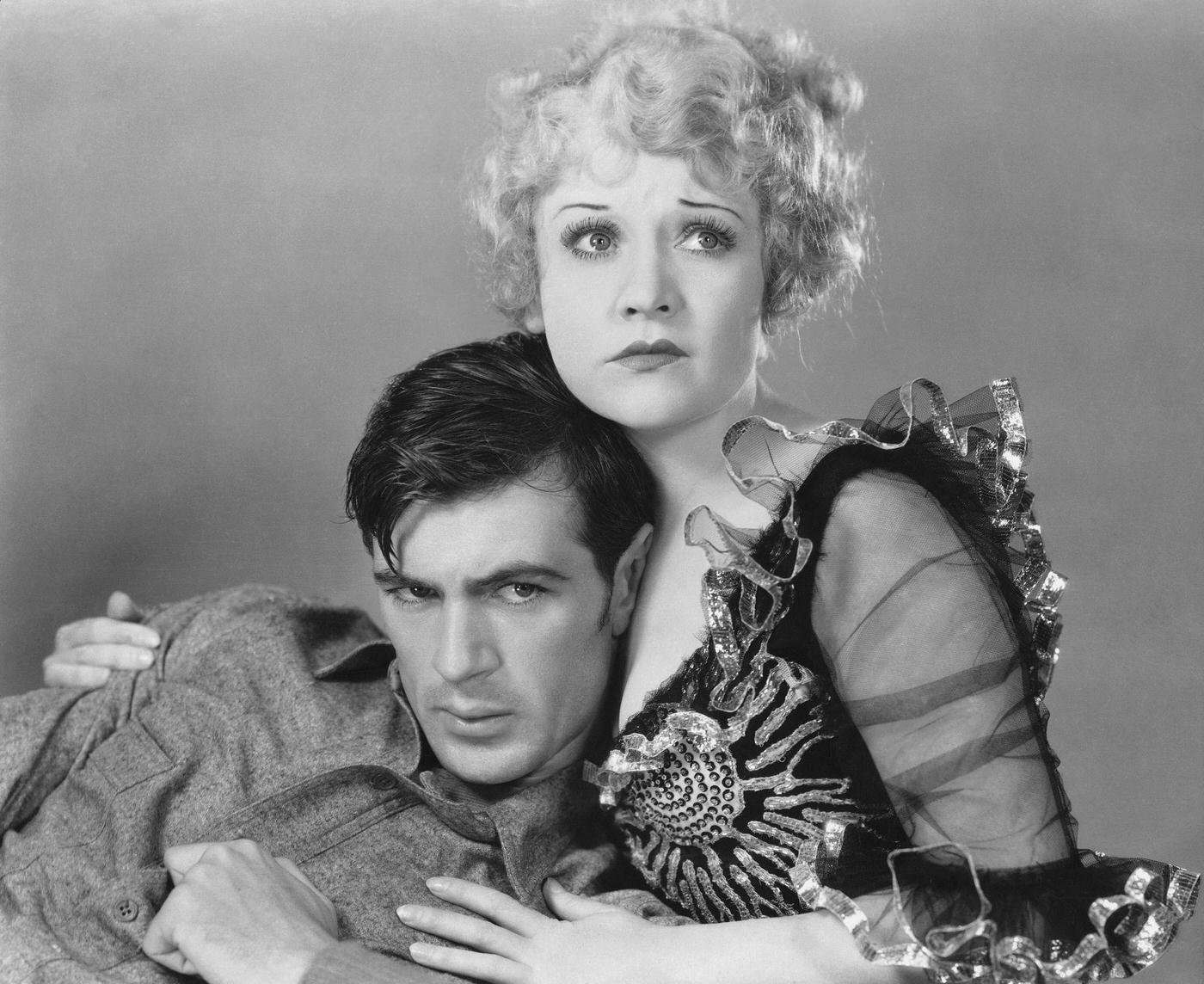 Gary Cooper And Betty Compson In The Spoilers, 1930