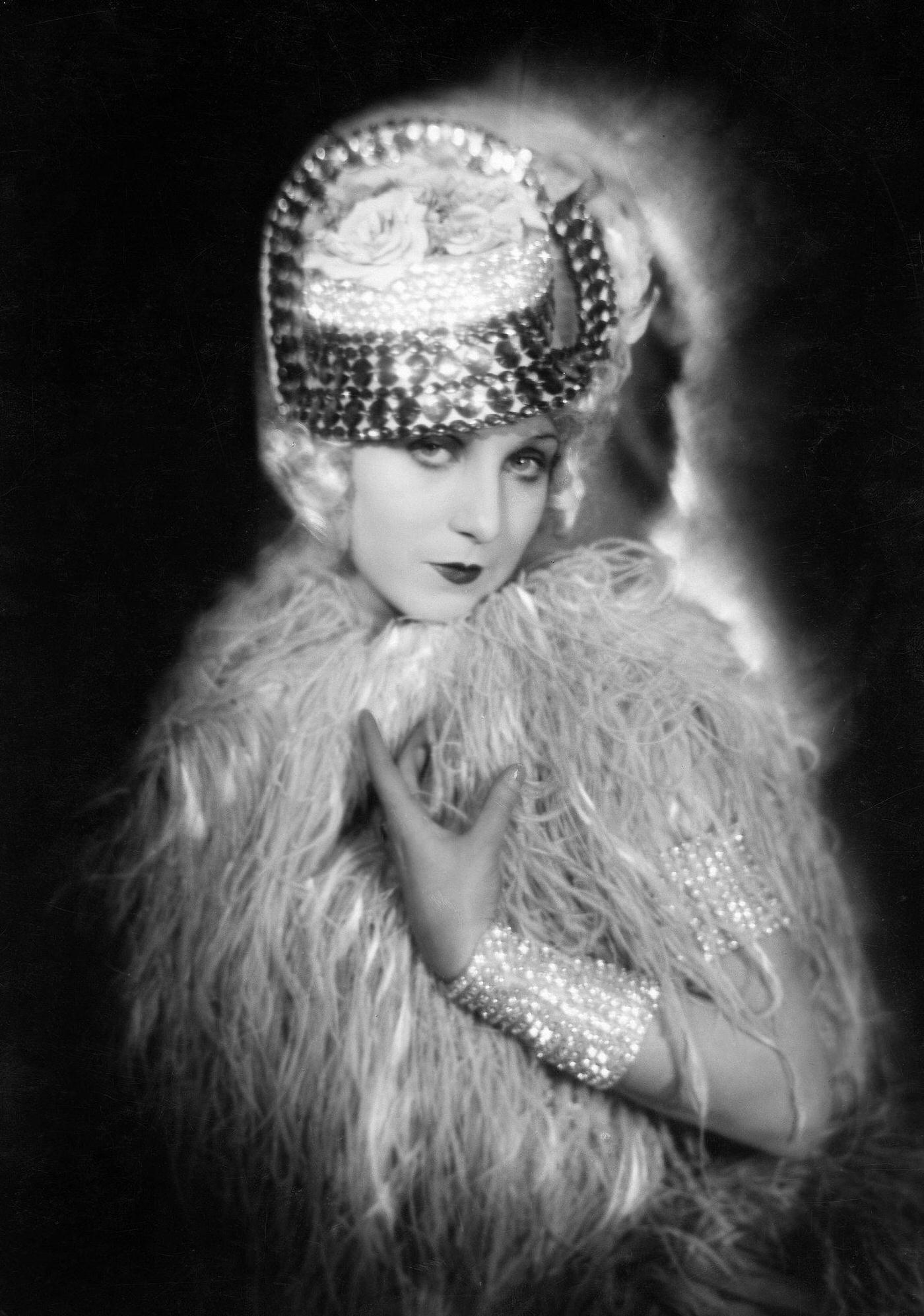 Betty Compson With Rhinestone Jewelry, 1928