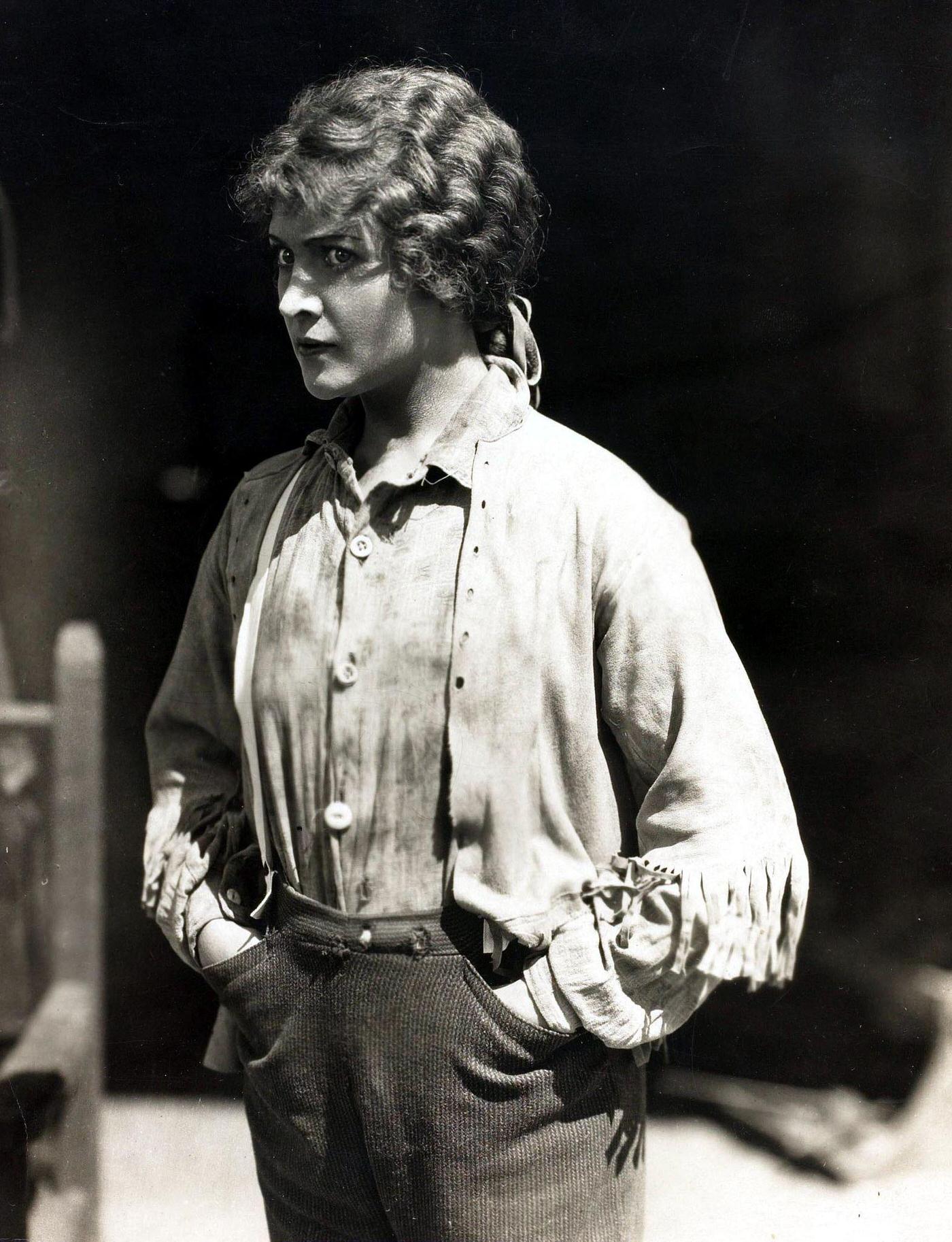 Betty Compson In A Still From The Film -The Pony Express, 1926