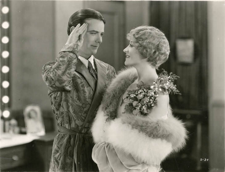 Betty Compson And Eddie Dowling In Blaze O' Glory, 1929
