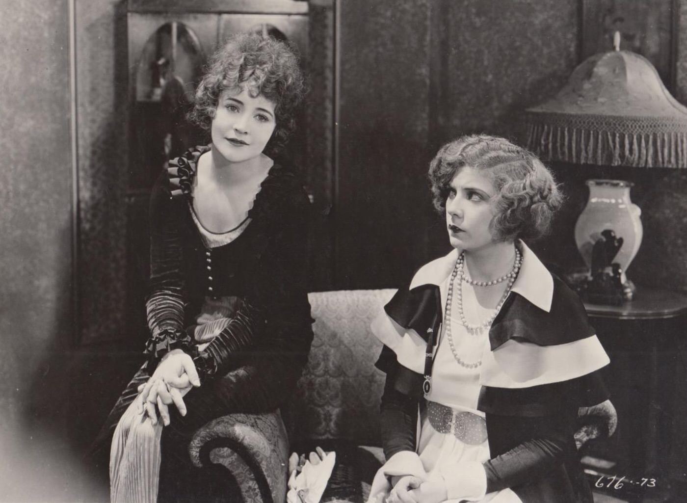 Betty Compson And Lilyan Tashman In The Garden Of Weeds, 1924