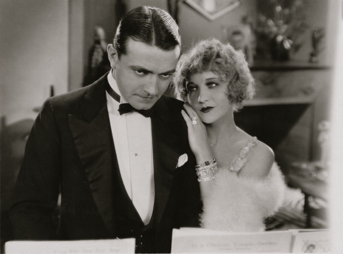 Richard Barthelmess And Betty Compson In Weary River, 1929