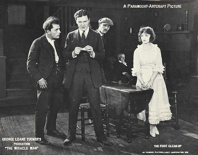 Lon Chaney, Betty Compson, Joseph J. Dowling, And Thomas Meighan In The Miracle Man, 1919