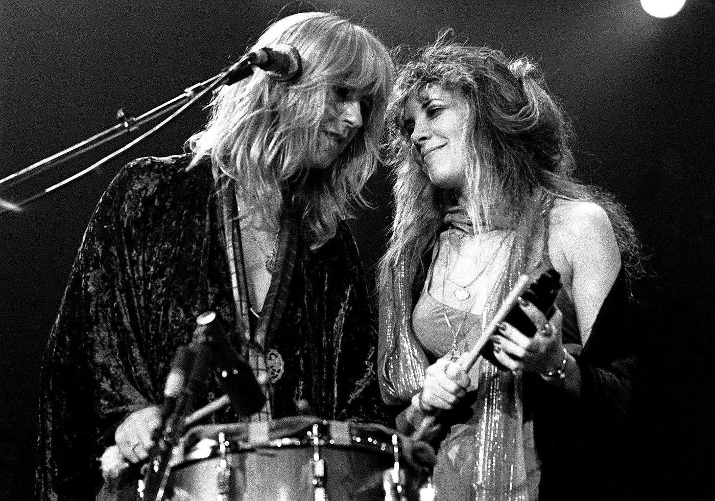 Christine Mcvie And Stevie Nicks Perform At The Omni Coliseum In Atlanta Georgia June 1, 1977