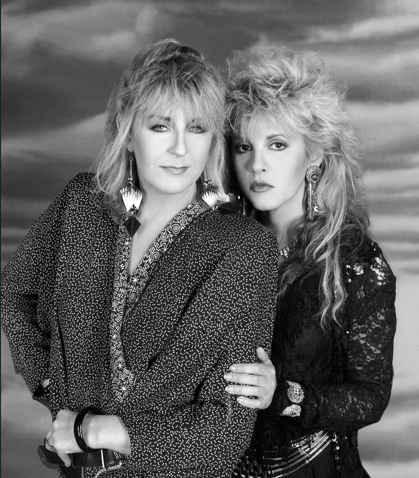 Christine Mcvie And Stevie Nicks In Los Angeles, 1987
