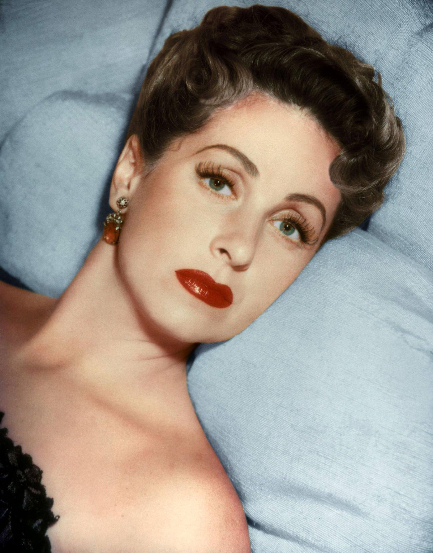 Danielle Darrieux On The Set Of &Amp;Quot;Madame De...