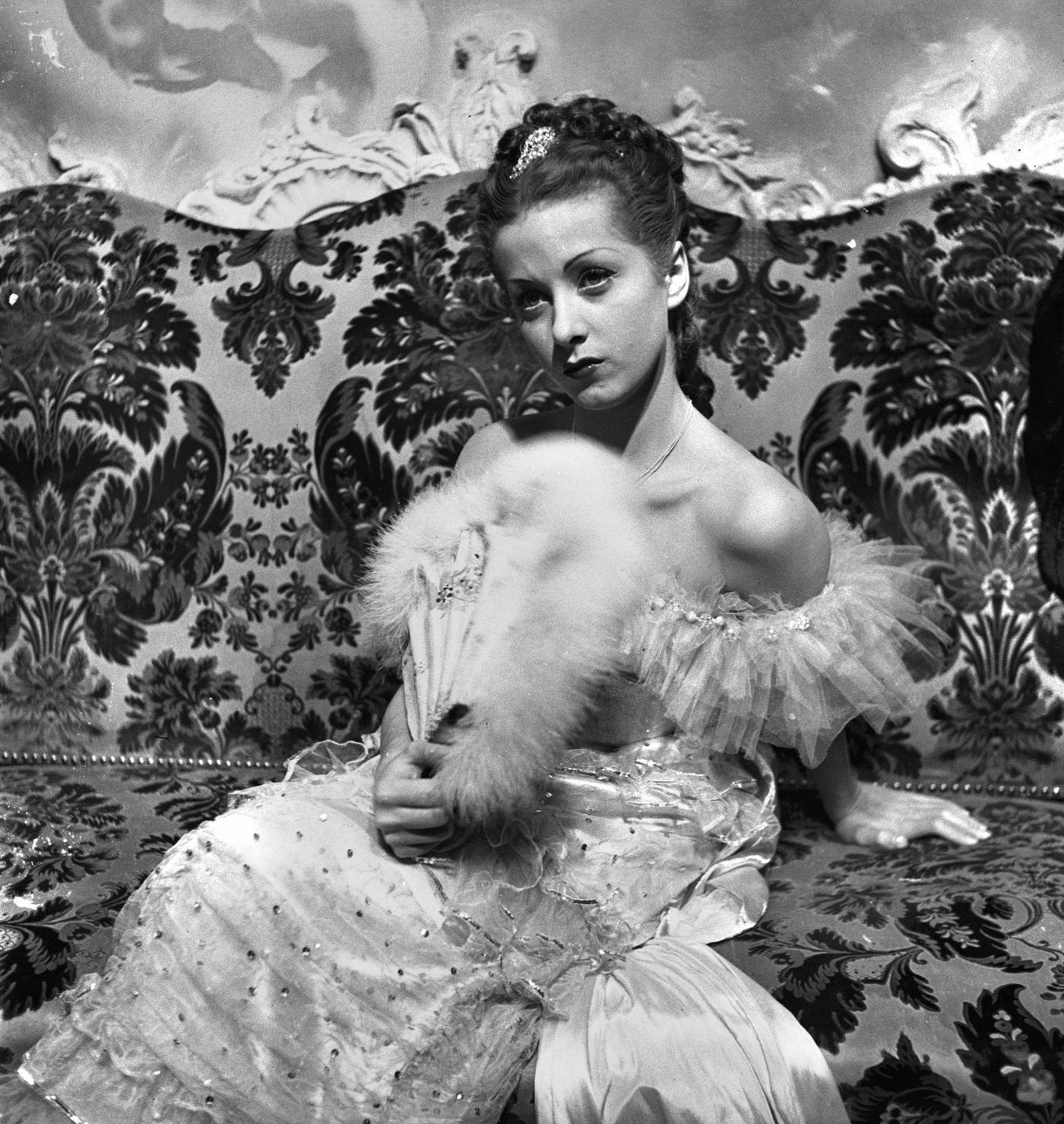 Danielle Darrieux In &Amp;Quot;Mayerling&Amp;Quot; Of Anatole Litvak, 1935