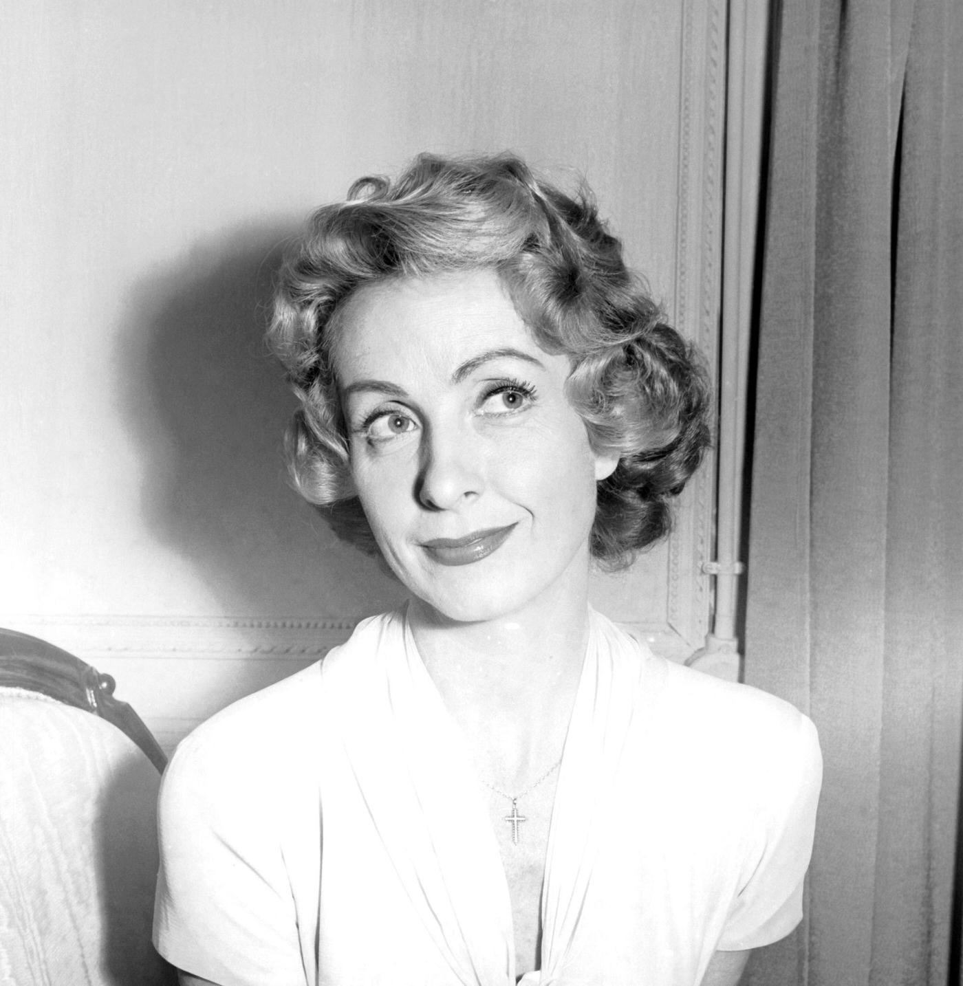 Danielle Darrieux At Her Home In Feucherolles, France, In 1950.