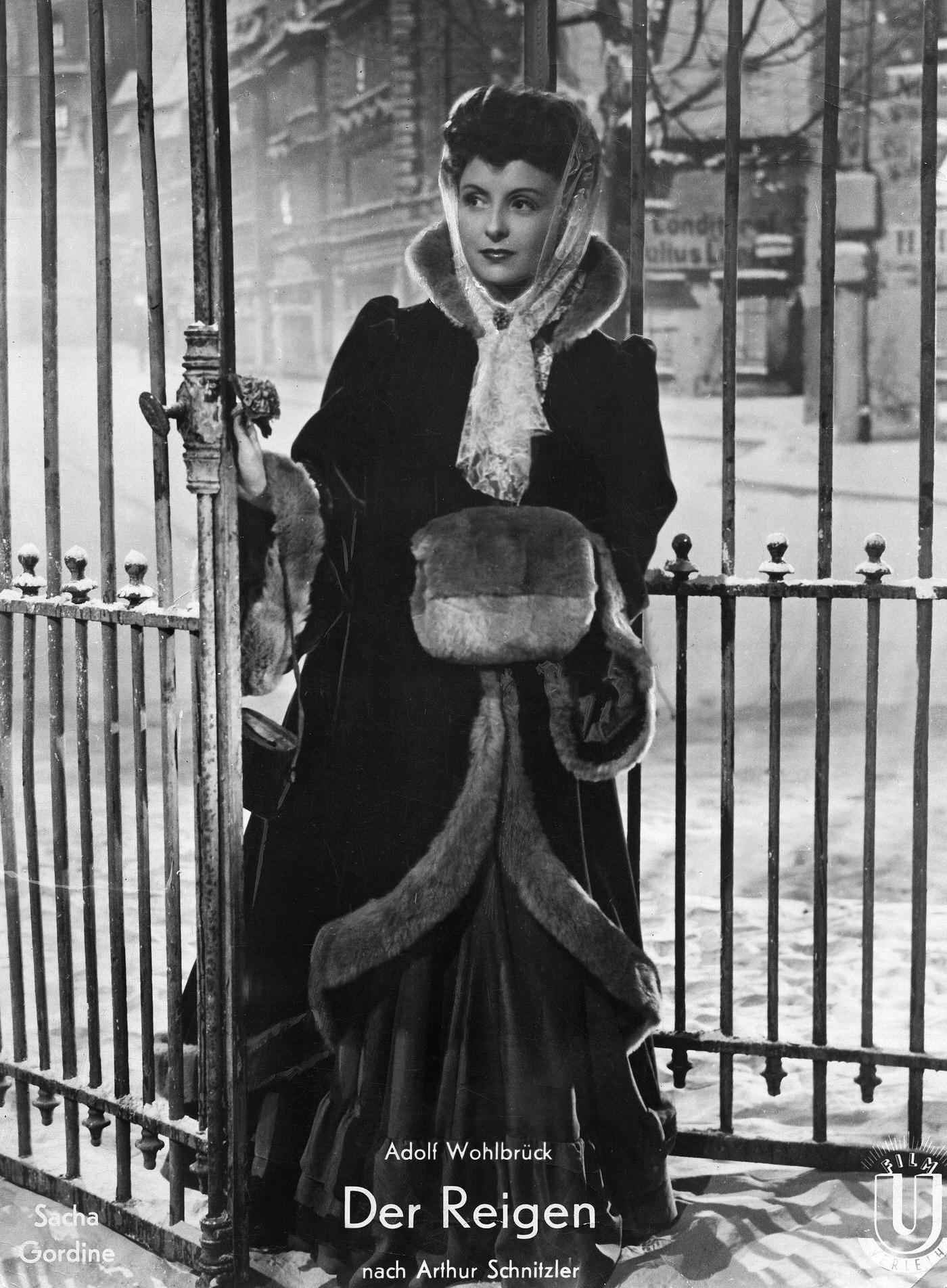 Danielle Darrieux In Scene From The Movie 'La Ronde'