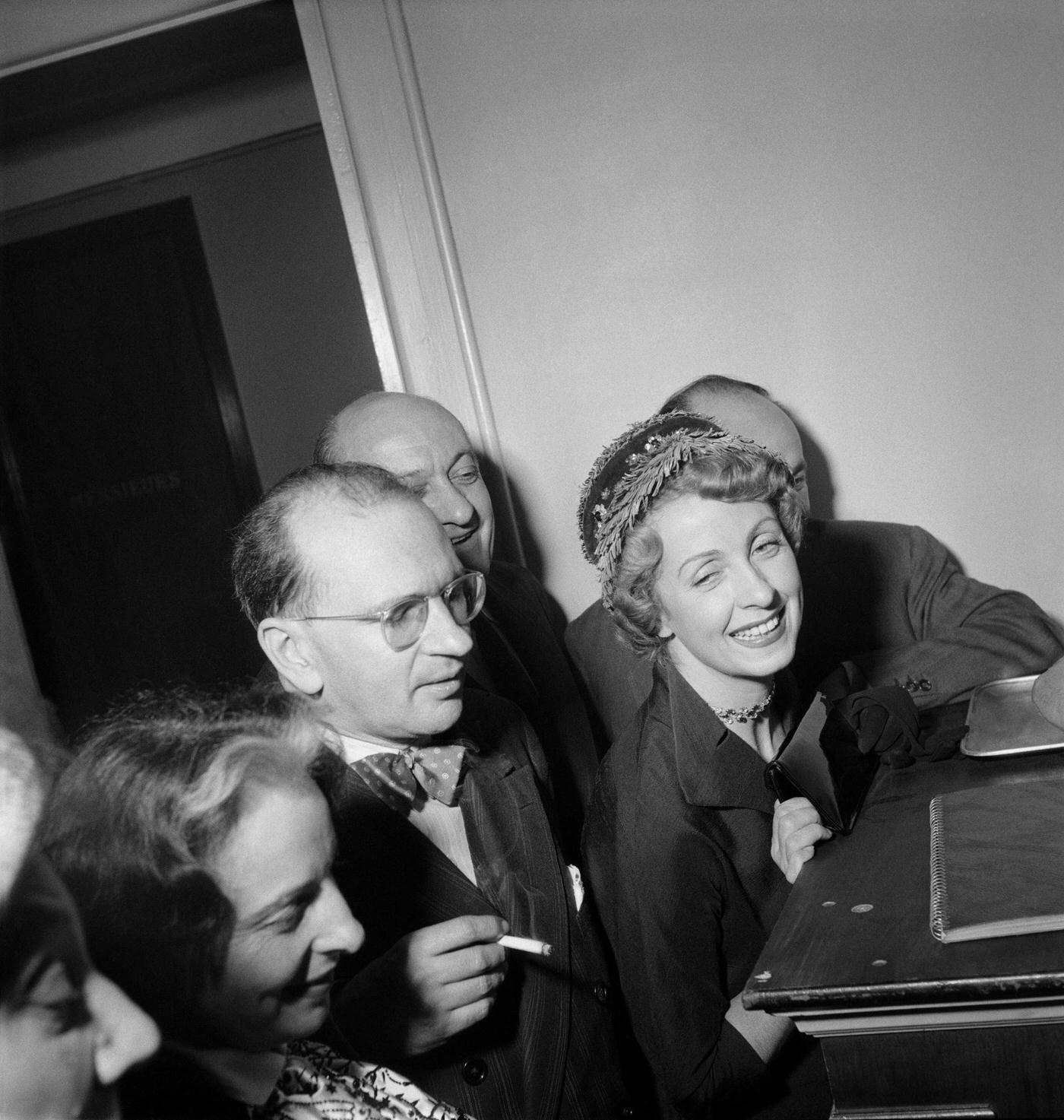 Danielle Darrieux In France In 1950