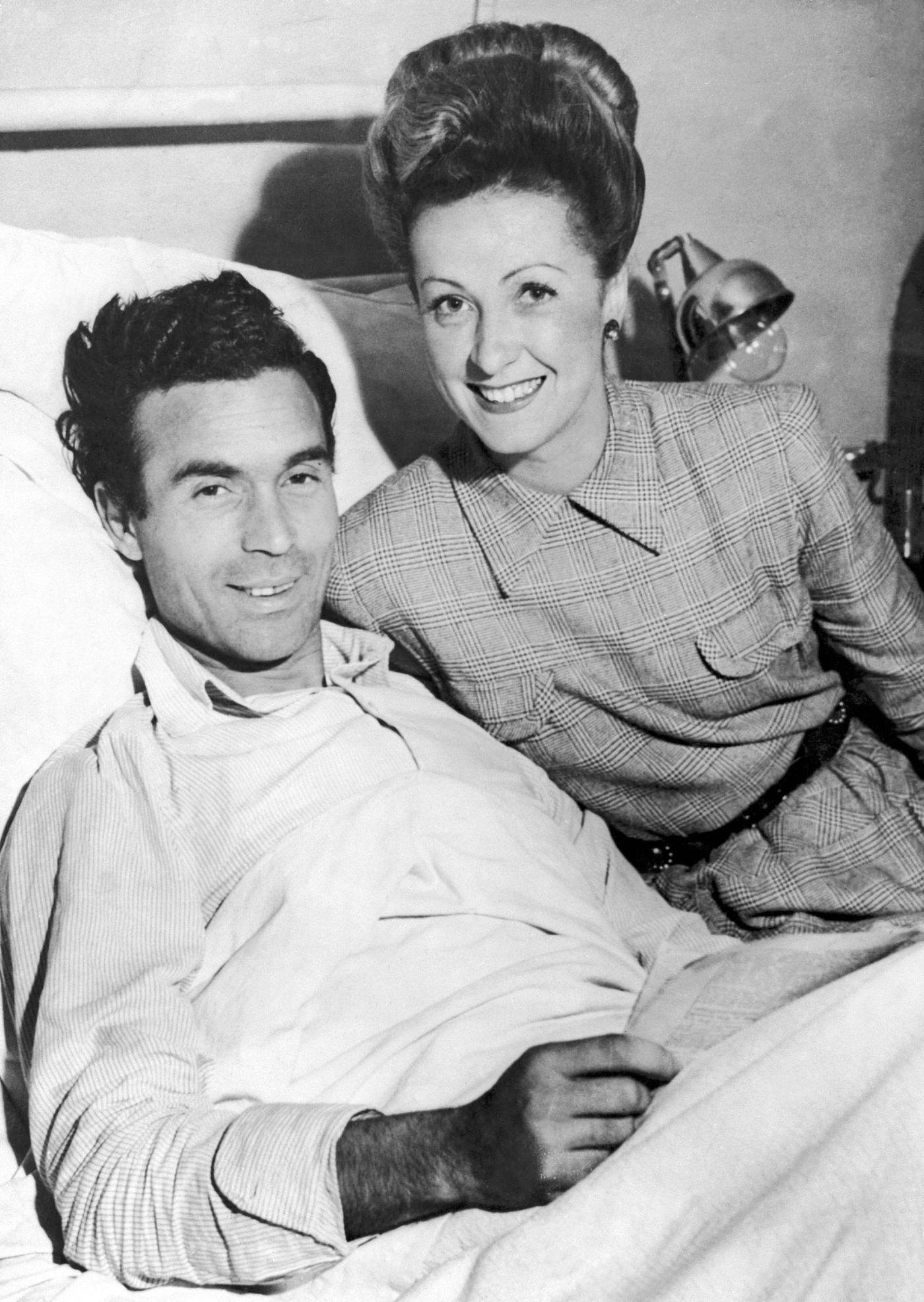 Danielle Darrieux And Porfirio Rubirosa, 1942