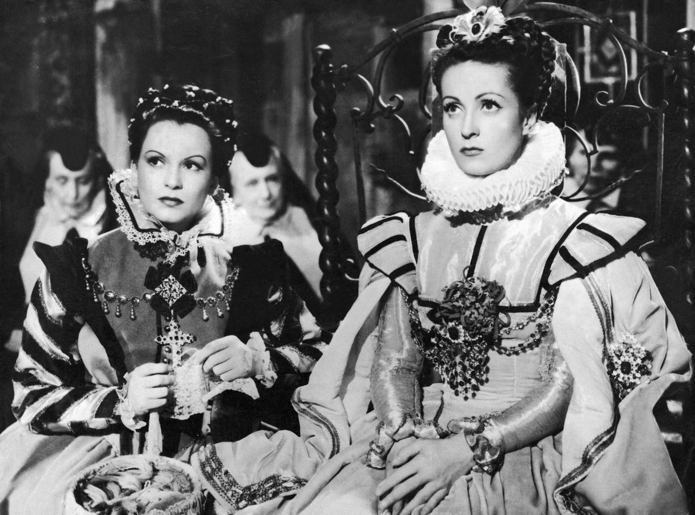Gabrielle Dorziat And Danielle Darrieux In Ruy Blas, 1948