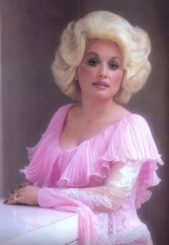 Dazzling Dolly: The Glitzy 1978 Cover Shoot For 'Heartbreaker'