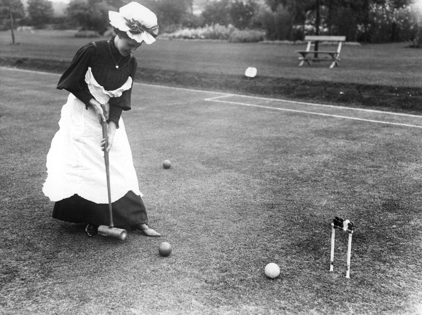 Playing Croquet