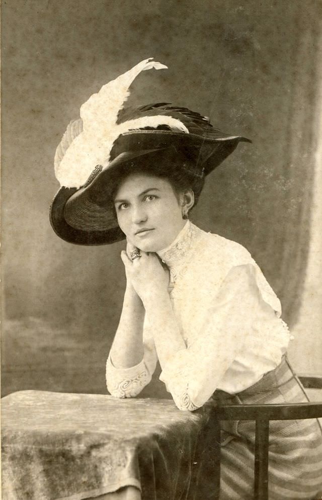 The Crowning Glory: The Extravagant Hat Fashion Of The Edwardian Era'S Women